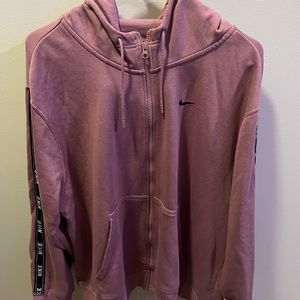 Pink Nike sweatshirt